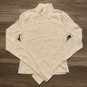 American Eagle Outfitters Heather Gray Turtleneck
